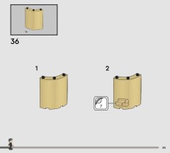 LEGO 76463 instructions page 35 – build guide