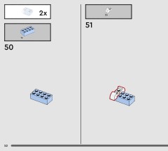 LEGO 76463 instructions page 52 – build guide