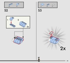 LEGO 76463 instructions page 53 – build guide