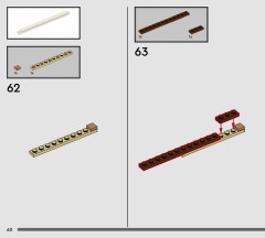 LEGO 76463 instructions page 60 – build guide