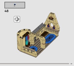 LEGO 76463 instructions page 43 – build guide