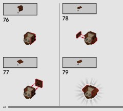 LEGO 76463 instructions page 60 – build guide