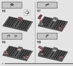 LEGO 76463 instructions page 70 – build guide