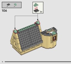 LEGO 76463 instructions page 76 – build guide