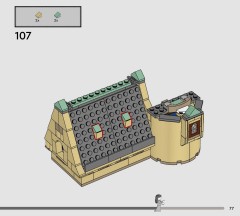 LEGO 76463 instructions page 77 – build guide