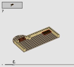 LEGO 76463 instructions page 8 – build guide