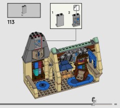 LEGO 76463 instructions page 83 – build guide