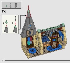 LEGO 76463 instructions page 86 – build guide