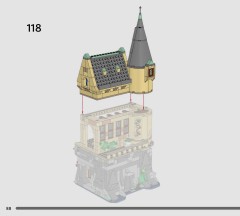 LEGO 76463 instructions page 88 – build guide