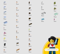 LEGO 76463 instructions page 95 – build guide