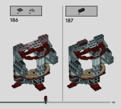 LEGO 76464 instructions page 105 – build guide