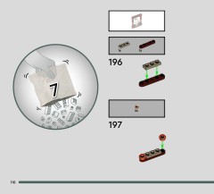 LEGO 76464 instructions page 110 – build guide