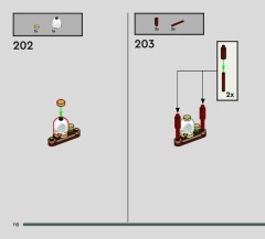 LEGO 76464 instructions page 112 – build guide