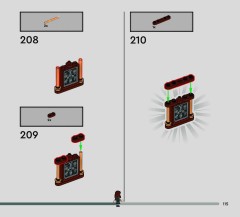 LEGO 76464 instructions page 115 – build guide