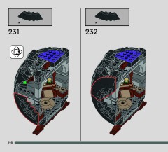 LEGO 76464 instructions page 128 – build guide