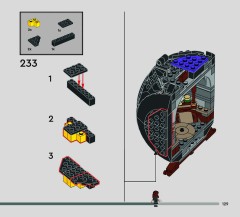 LEGO 76464 instructions page 129 – build guide