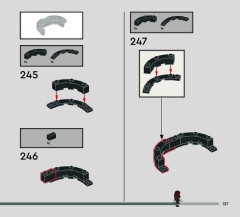 LEGO 76464 instructions page 137 – build guide