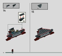 LEGO 76464 instructions page 14 – build guide