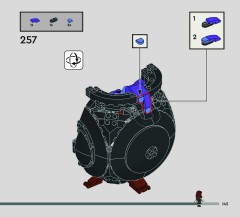 LEGO 76464 instructions page 145 – build guide