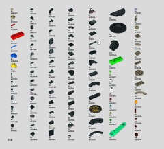 LEGO 76464 instructions page 158 – build guide