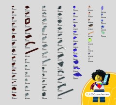 LEGO 76464 instructions page 159 – build guide