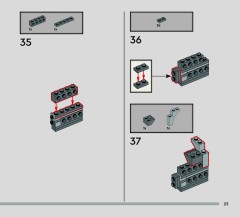 LEGO 76464 instructions page 23 – build guide