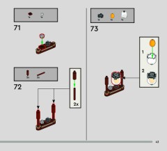 LEGO 76464 instructions page 43 – build guide