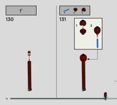 LEGO 76464 instructions page 76 – build guide