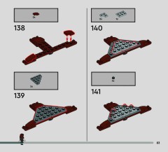 LEGO 76464 instructions page 83 – build guide