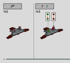 LEGO 76464 instructions page 84 – build guide
