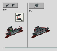 LEGO 76464 instructions page 86 – build guide