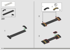 LEGO 76466 instructions page 190 – build guide