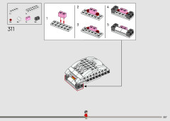 LEGO 76466 instructions page 207 – build guide