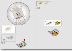 LEGO 76466 instructions page 208 – build guide