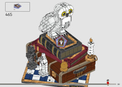 LEGO 76466 instructions page 261 – build guide