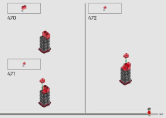 LEGO 76466 instructions page 263 – build guide