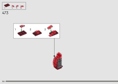 LEGO 76466 instructions page 264 – build guide