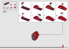 LEGO 76466 instructions page 265 – build guide