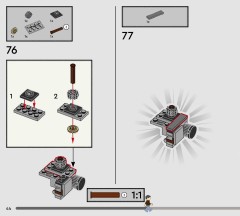 LEGO 76467 instructions page 44 – build guide
