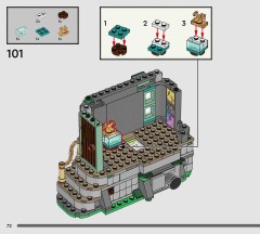 LEGO 76467 instructions page 72 – build guide
