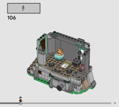 LEGO 76467 instructions page 77 – build guide