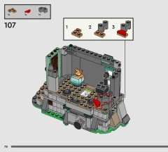 LEGO 76467 instructions page 78 – build guide