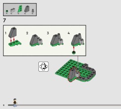 LEGO 76467 instructions page 8 – build guide