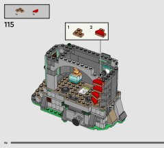 LEGO 76467 instructions page 86 – build guide