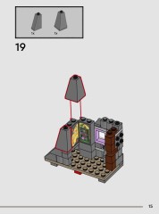 LEGO 76467 instructions page 15 – build guide