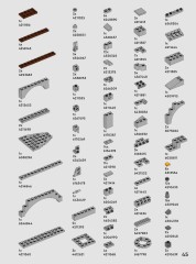 LEGO 76467 instructions page 45 – build guide