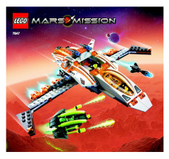 LEGO 7647 instructions page 1 – build guide