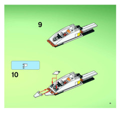 LEGO 7647 instructions page 19 – build guide
