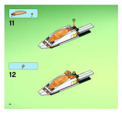 LEGO 7647 instructions page 20 – build guide