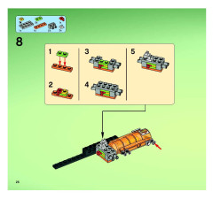 LEGO 7647 instructions page 26 – build guide